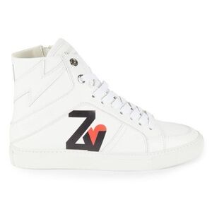 Zadig & Voltair Valentine edition Logo High Top Zip Sneakers